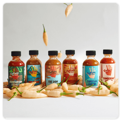 Cinco de Mayo hot sauce sampler gift at Reachdesk Marketplace from Culture Hot Sauc