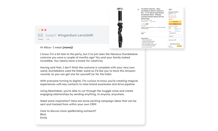 e-mail-Wingardium LevioSAR!